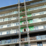 Plateforme de transport sur mats