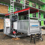 Plateforme de transport sur mats