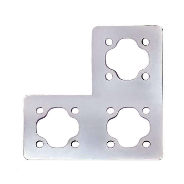 Plaque d&rsquo;assemblage, espacement de 12”